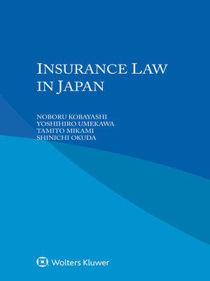 cover image of Insurance Law in Japan